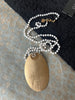 Jade and Shell Hand Knotted Necklace