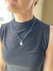 One-of-a-kind Silver Hand Knotted  Necklace