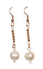 Fresh water pearl earrings