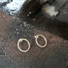 Simple circle earrings
