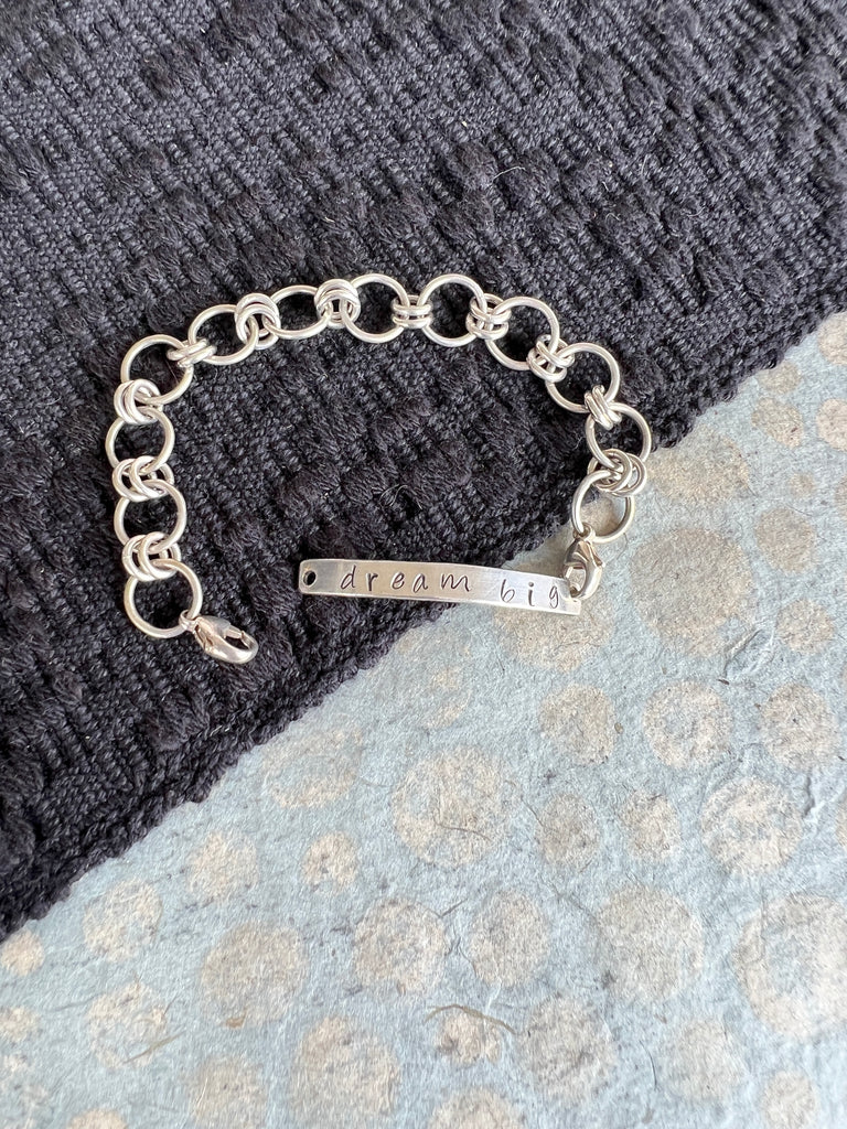 THESE WORDS Double Clasp Bracelet