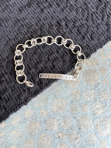 THESE WORDS Double Clasp Bracelet
