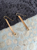 Gold Stick Earrings