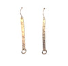 Gold Stick Earrings