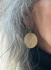 Galaxy gold earrings