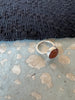Carnelian and silver ring