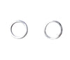 Simple circle earrings
