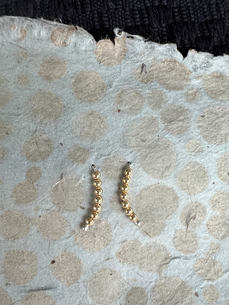 Gold ear climbers
