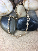 Matte gold  necklace or bracelet