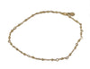 Matte gold necklace or bracelet